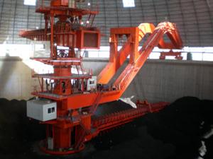 頂堆側(cè)取堆取料機